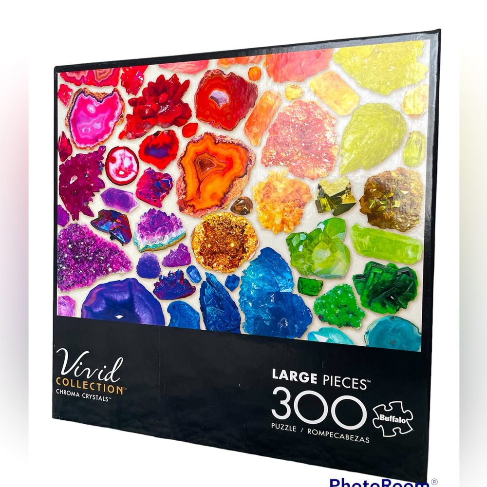 VIVID COLLECTIONS PUZZLE - CHROMA CRYSTALS - 300 PCS -